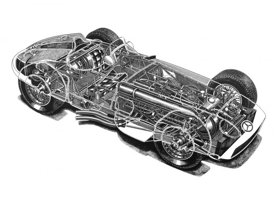  Mercedes-Benz 300 SLR 1954 года  (фото 1 из 21)